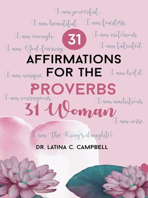 cover image of 31 Affirmations For the Proverbs 31 Woman
